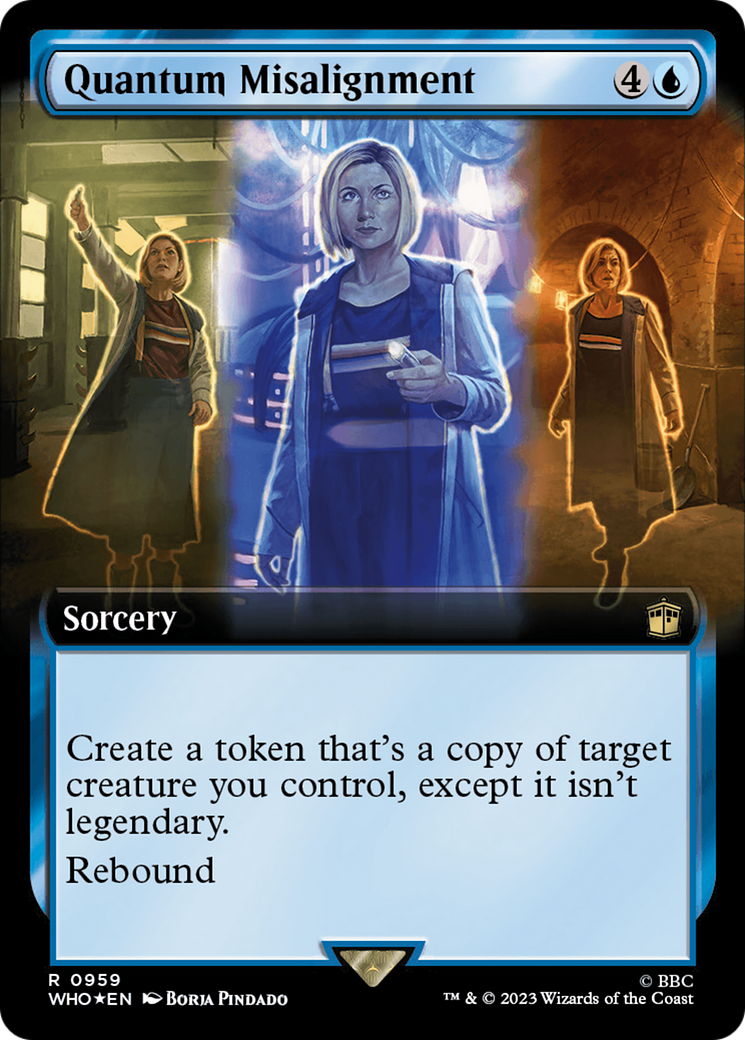 Quantum Misalignment (Extended Art) (Surge Foil) [Doctor Who] | Clutch Gaming