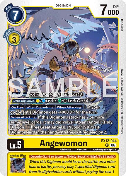 Angewomon [EX12-044] [Digital World Shambala] | Clutch Gaming