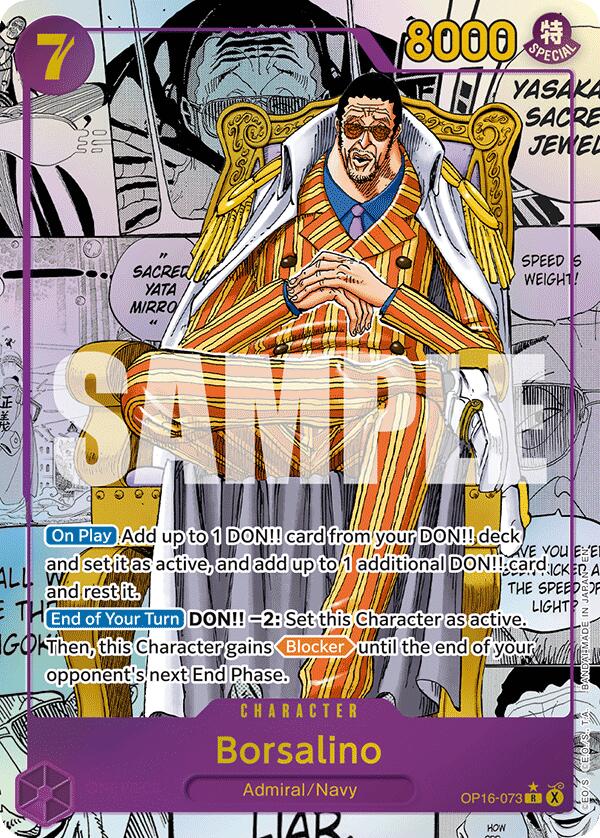 Borsalino (Manga) [The Time of Battle] | Clutch Gaming