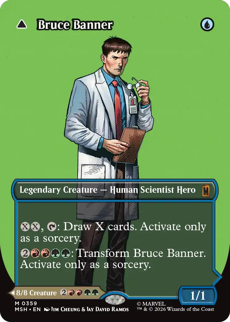 Bruce Banner (Borderless) (0359) [Marvel Super Heroes] | Clutch Gaming
