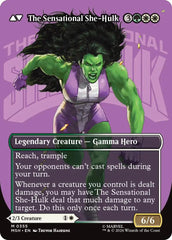 Jennifer Walters // The Sensational She-Hulk (Borderless) (0355) [Marvel Super Heroes] | Clutch Gaming
