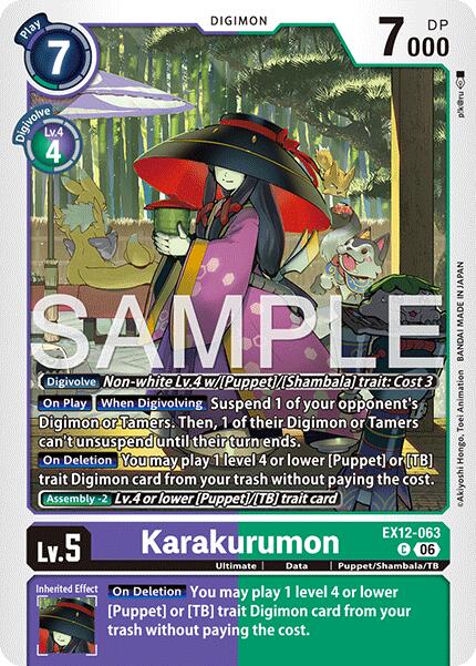 Karakurumon [EX12-063] [Digital World Shambala] | Clutch Gaming