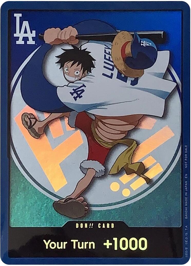 DON!! Card (LA Dodgers 2026 Promo) [One Piece Promotion Cards] | Clutch Gaming