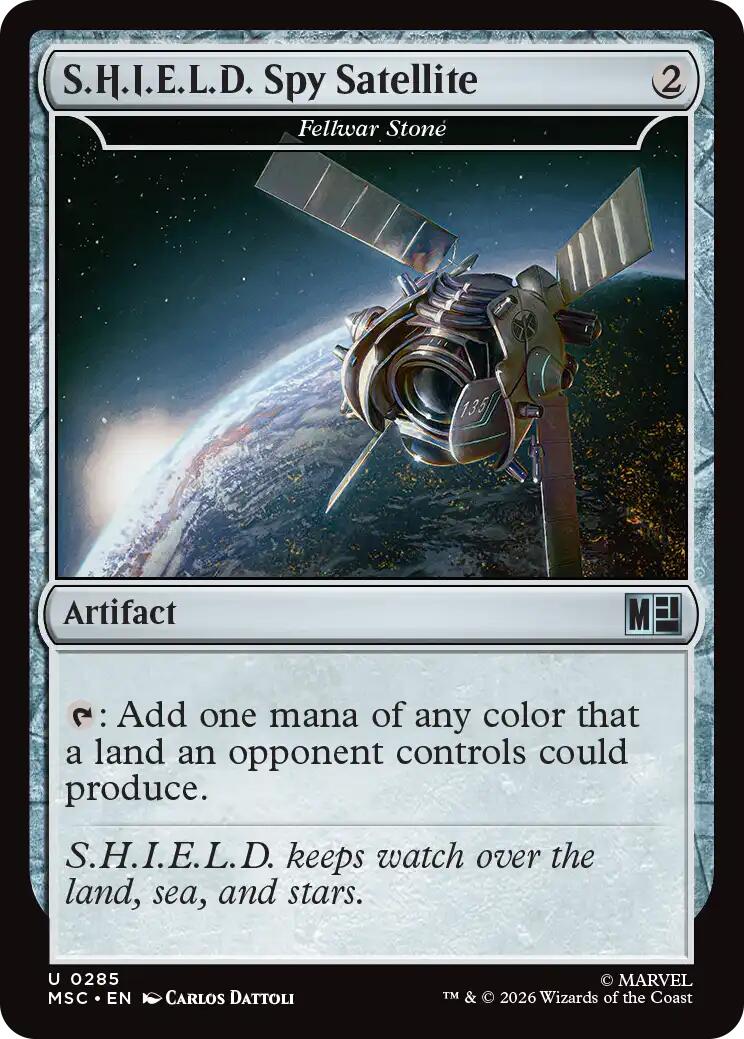 S.H.I.E.L.D. Spy Satellite - Fellwar Stone [Marvel Super Heroes Commander] | Clutch Gaming