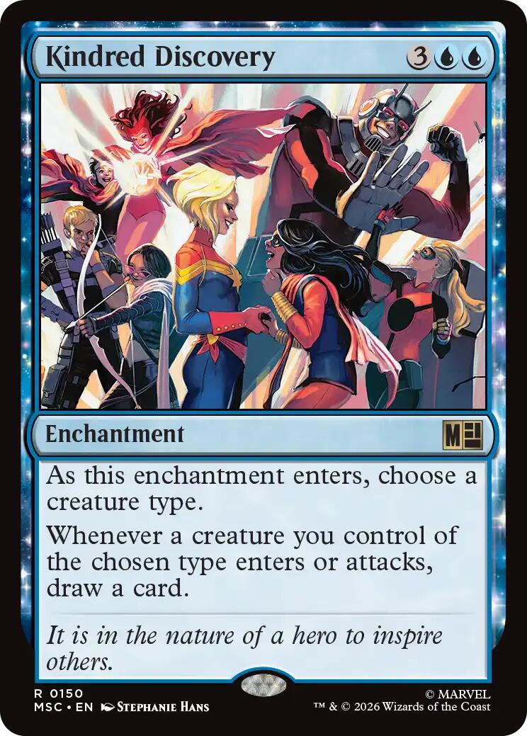 Kindred Discovery (Surge Foil) [Marvel Super Heroes Commander] | Clutch Gaming