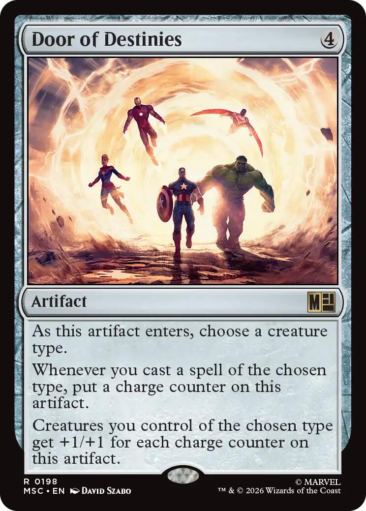 Door of Destinies (Surge Foil) [Marvel Super Heroes Commander] | Clutch Gaming