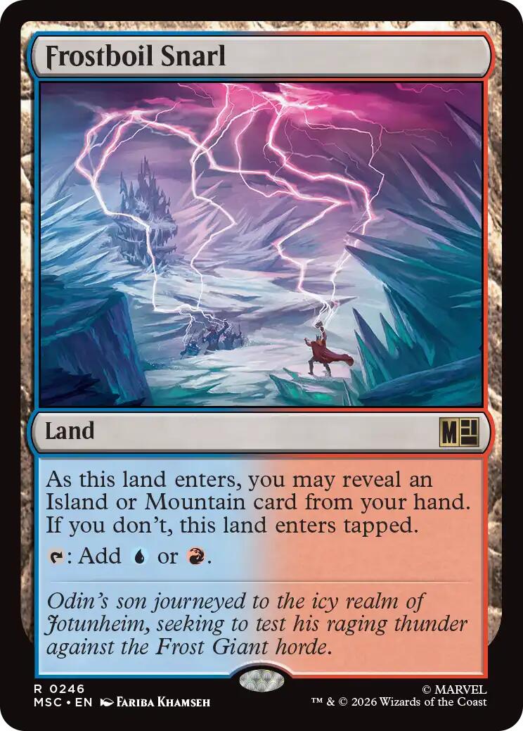Frostboil Snarl (Surge Foil) [Marvel Super Heroes Commander] | Clutch Gaming