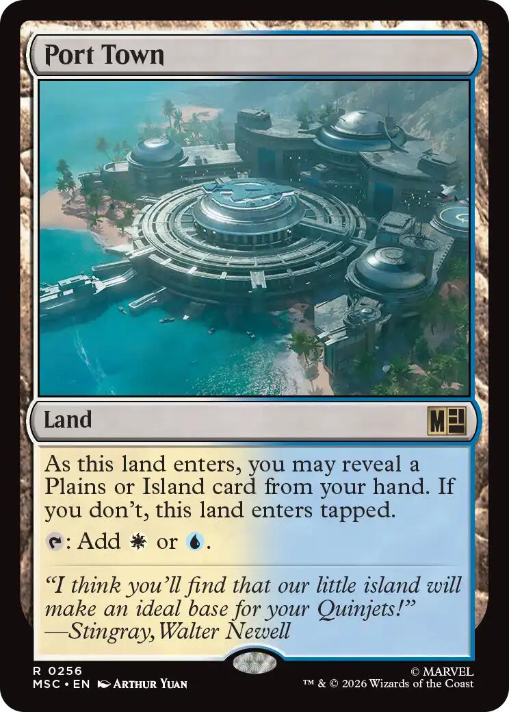 Port Town (Surge Foil) [Marvel Super Heroes Commander] | Clutch Gaming