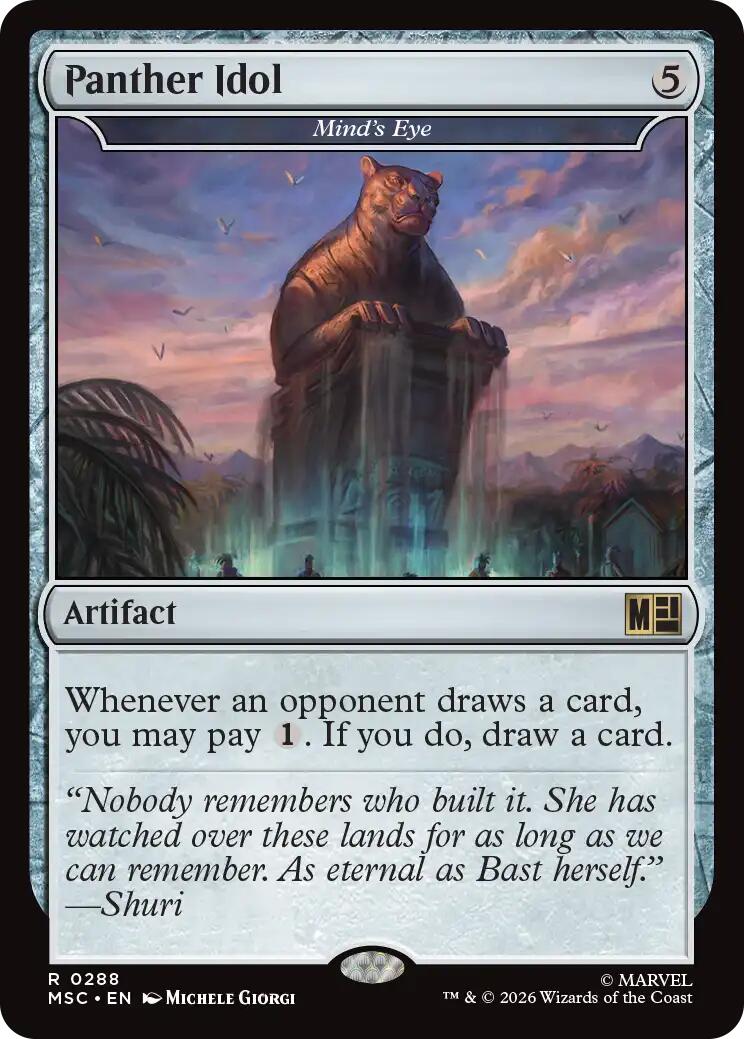 Panther Idol - Mind's Eye [Marvel Super Heroes Commander] | Clutch Gaming
