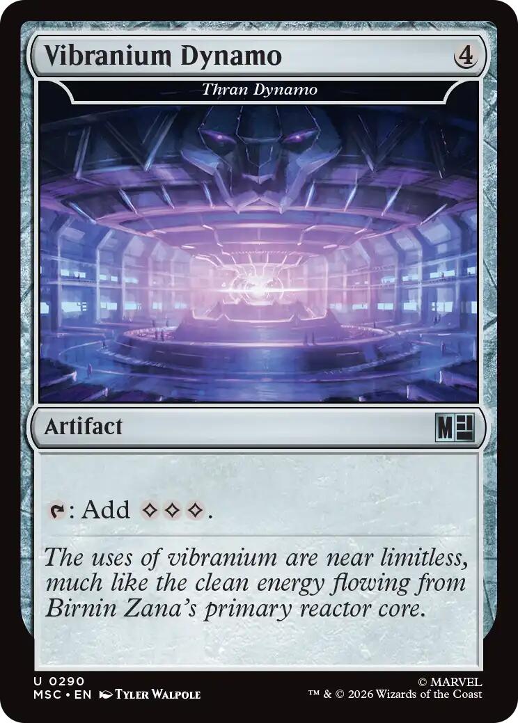 Vibranium Dynamo - Thran Dynamo (Surge Foil) [Marvel Super Heroes Commander] | Clutch Gaming