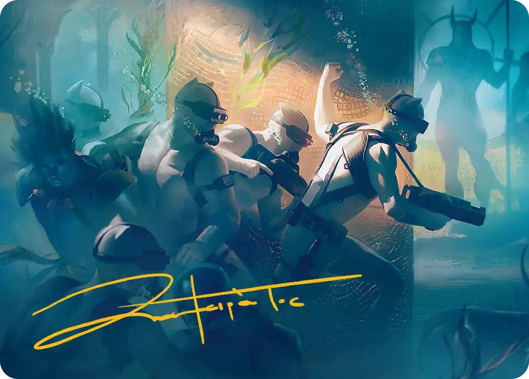 Martial Coup Art Card (Gold-Stamped Signature) [Marvel Super Heroes Art Series] | Clutch Gaming