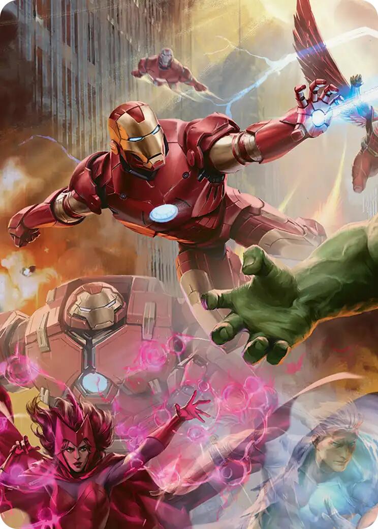 Iron Man, Futurist Paragon Art Card [Marvel Super Heroes Art Series] | Clutch Gaming