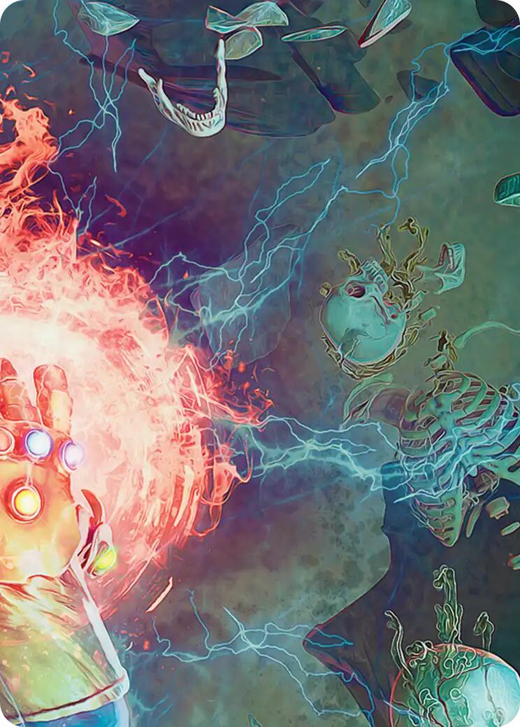 Thanos, the Mad Titan Art Card (3/9) [Marvel Super Heroes Art Series] | Clutch Gaming