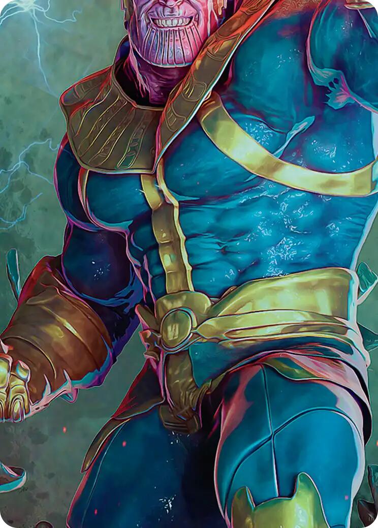 Thanos, the Mad Titan Art Card (5/9) [Marvel Super Heroes Art Series] | Clutch Gaming