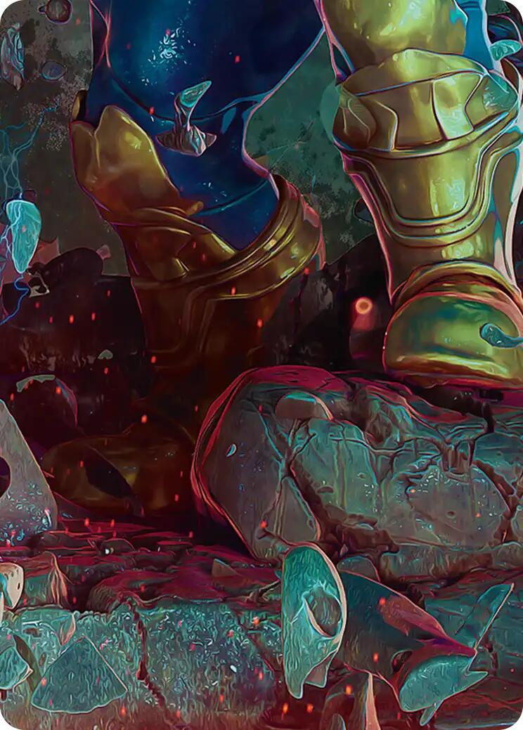 Thanos, the Mad Titan Art Card (8/9) [Marvel Super Heroes Art Series] | Clutch Gaming