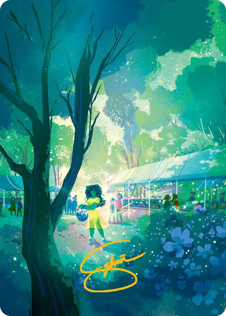 Forest Art Card (Gold-Stamped Signature) [Marvel Super Heroes Art Series] | Clutch Gaming