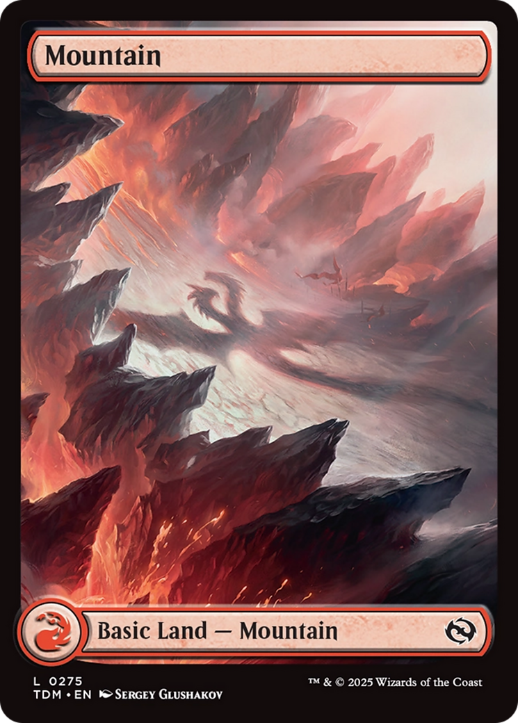 Mountain (0275) [Tarkir: Dragonstorm] | Clutch Gaming