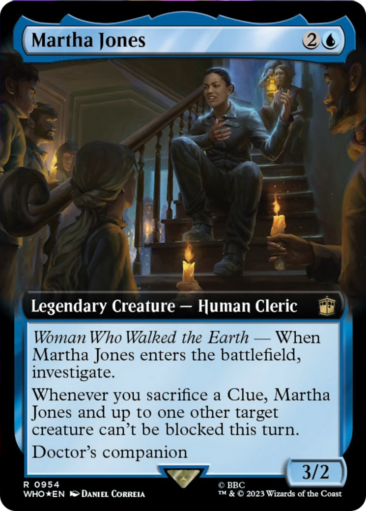 Martha Jones (Extended Art) (Surge Foil) [Doctor Who] | Clutch Gaming