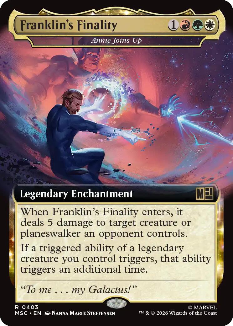 Franklin's Finality - Annie Joins Up (Extended Art) [Marvel Super Heroes Commander] | Clutch Gaming