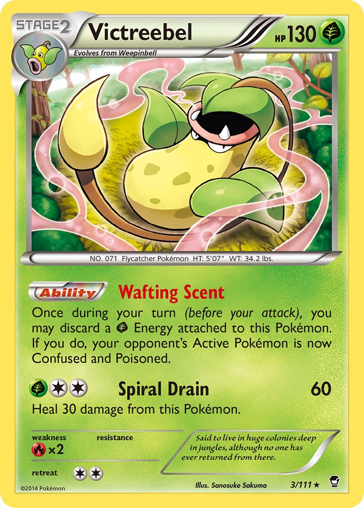 Victreebel (3/111) (Theme Deck Exclusive) [XY: Furious Fists] | Clutch Gaming