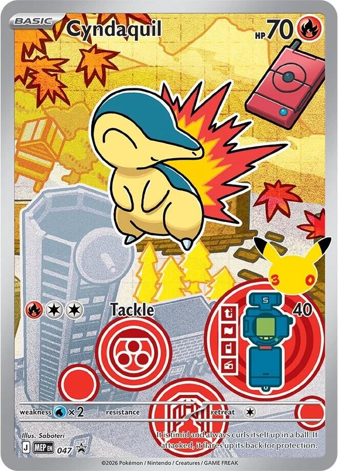 Cyndaquil (047) [Mega Evolution Promo] | Clutch Gaming