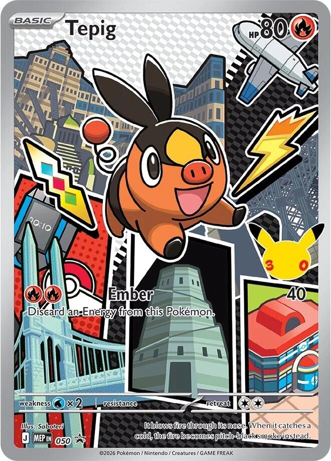 Tepig (050) [Mega Evolution Promo] | Clutch Gaming