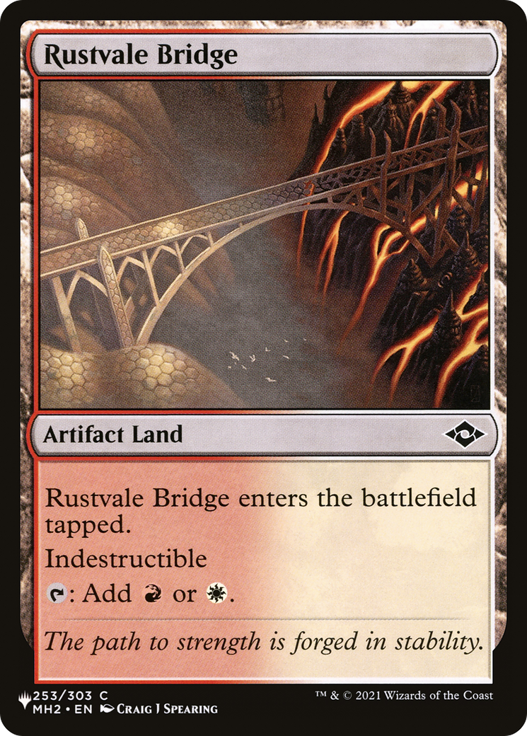 Rustvale Bridge [The List Reprints] | Clutch Gaming