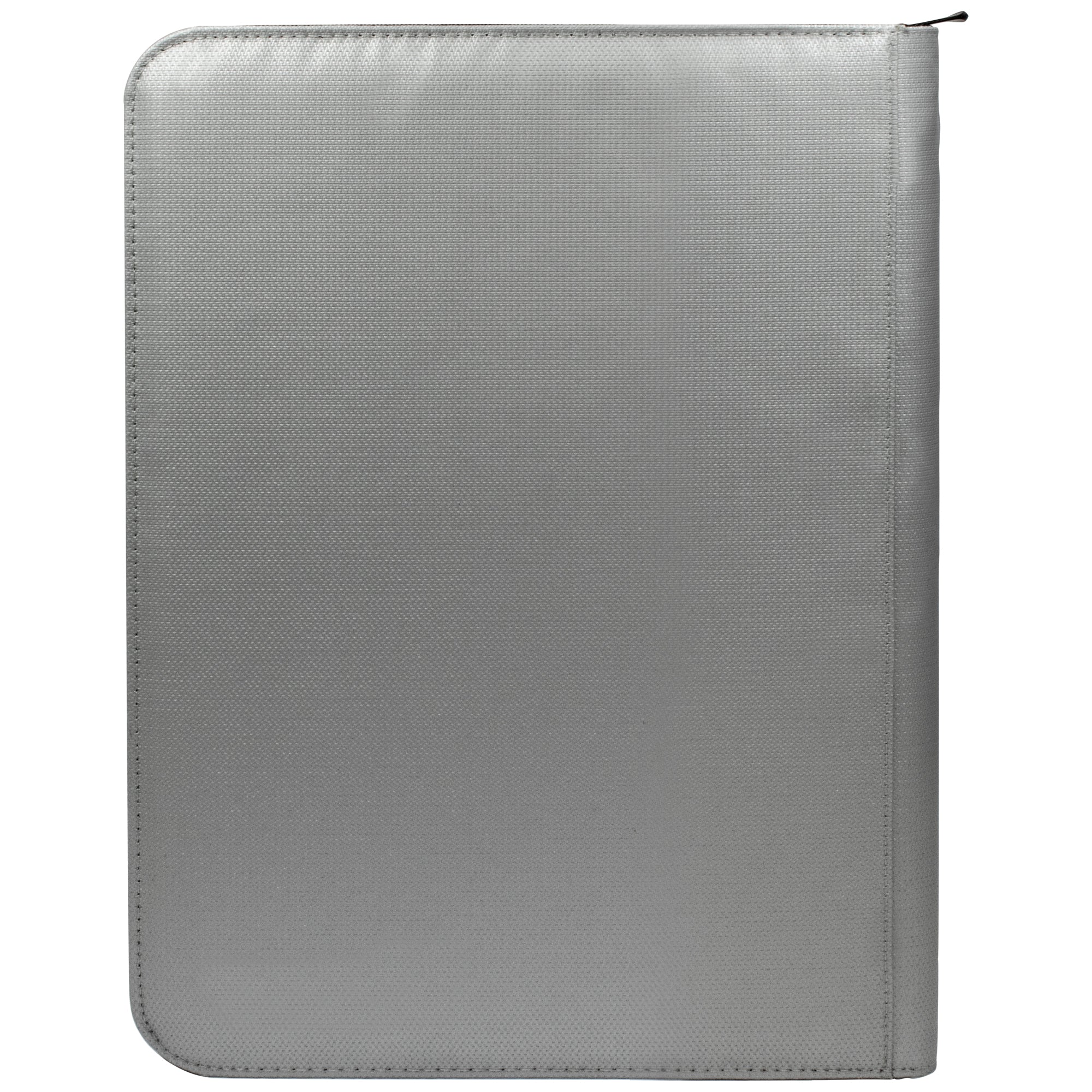 Ultra PRO: 9-Pocket Zippered PRO-Binder (Silver) | Clutch Gaming