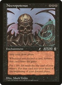 Necropotence (Oversized) [Oversize Cards] | Clutch Gaming