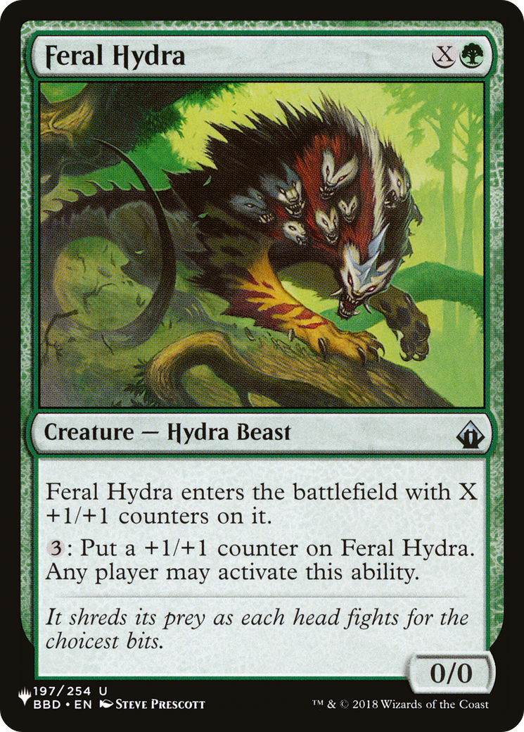 Feral Hydra [The List Reprints] | Clutch Gaming