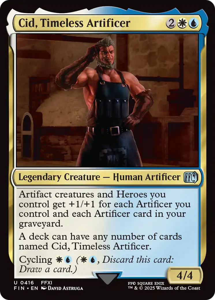 Cid, Timeless Artificer (0416) [FINAL FANTASY] | Clutch Gaming