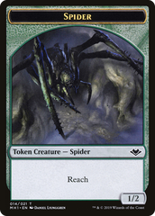 Shapeshifter // Spider Double-Sided Token [Modern Horizons Tokens] | Clutch Gaming