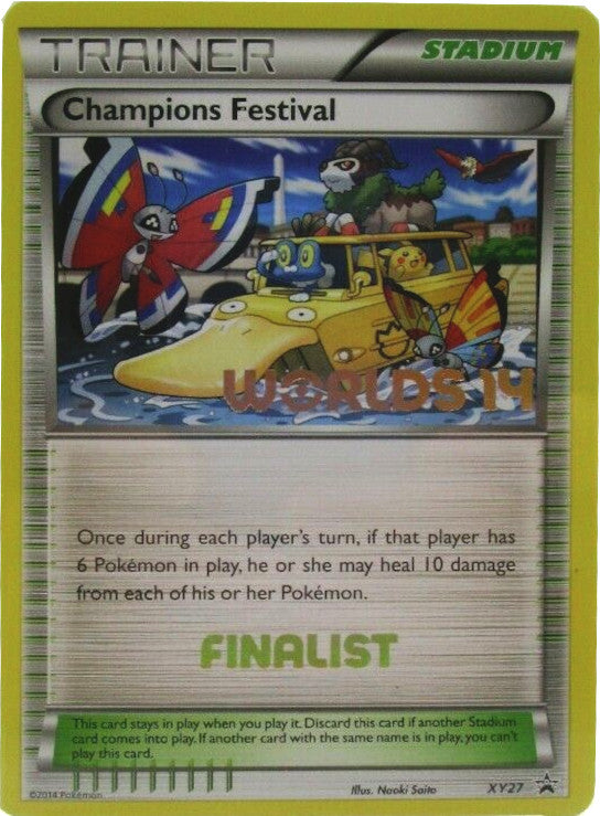 Champions Festival (XY27) (2014 Finalist) [XY: Black Star Promos] | Clutch Gaming