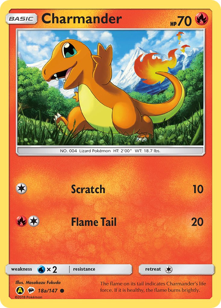 Charmander (18a/147) [Alternate Art Promos] | Clutch Gaming