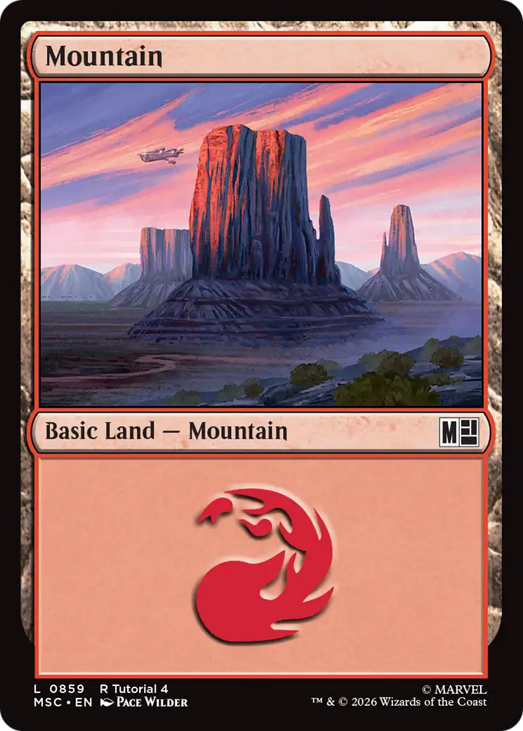 Mountain (0859) [Marvel Super Heroes Commander] | Clutch Gaming