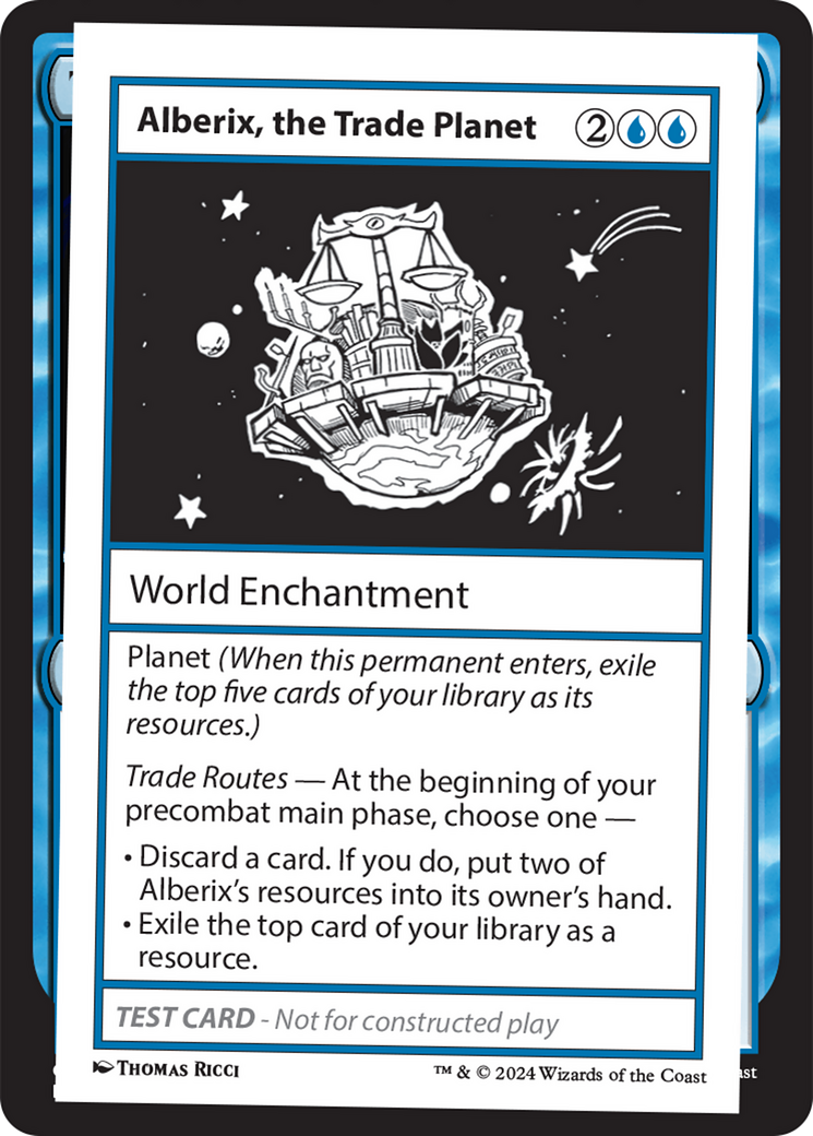 Alberix, the Trade Planet [Mystery Booster 2 Playtest Cards] | Clutch Gaming