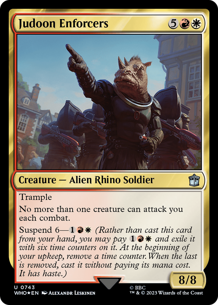 Judoon Enforcers (Surge Foil) [Doctor Who] | Clutch Gaming