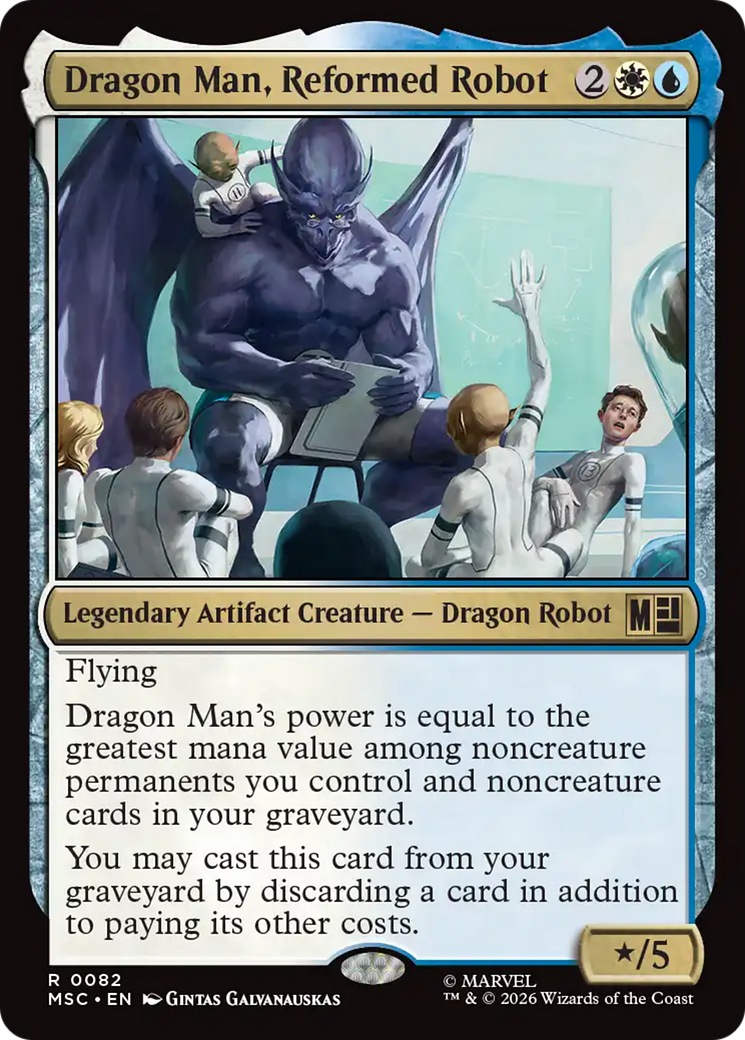 Dragon Man, Reformed Robot [Marvel Super Heroes Commander] | Clutch Gaming