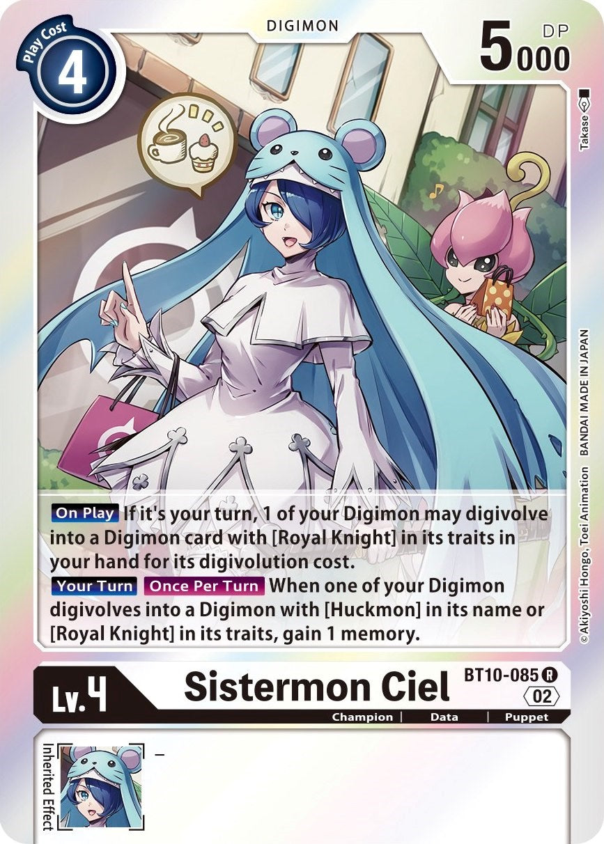 Sistermon Ciel [BT10-085] [Xros Encounter] | Clutch Gaming