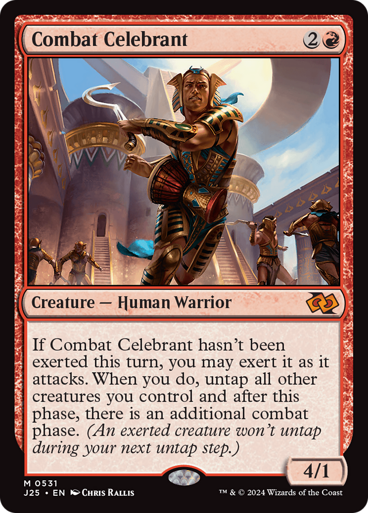 Combat Celebrant [Foundations Jumpstart] | Clutch Gaming