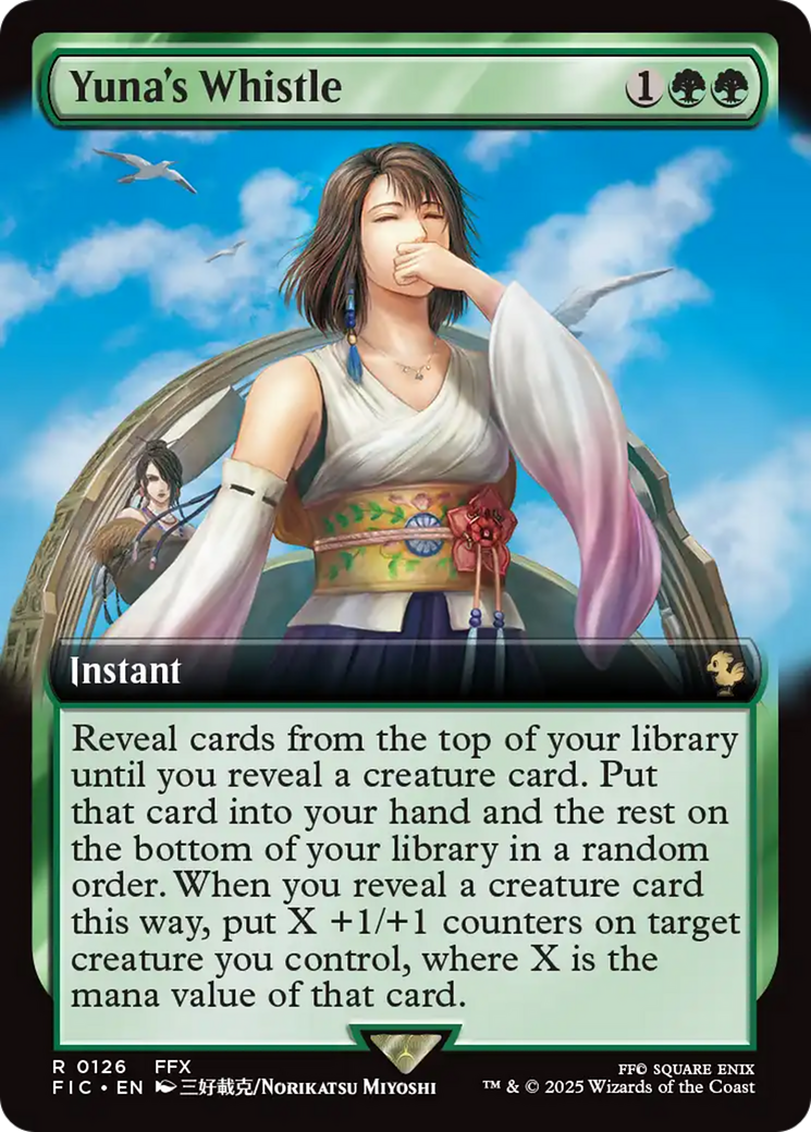 Yuna's Whistle (Extended Art) [FINAL FANTASY Commander] | Clutch Gaming