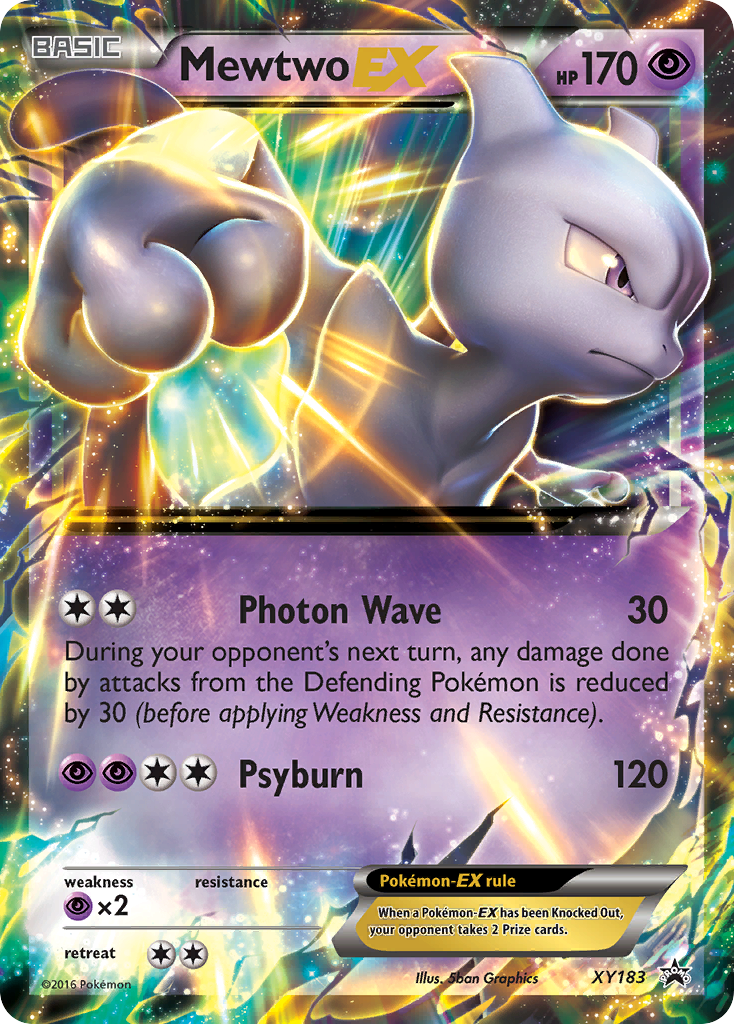 Mewtwo EX (XY183) [XY: Black Star Promos] | Clutch Gaming