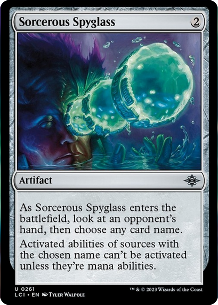 Sorcerous Spyglass [The Lost Caverns of Ixalan] | Clutch Gaming