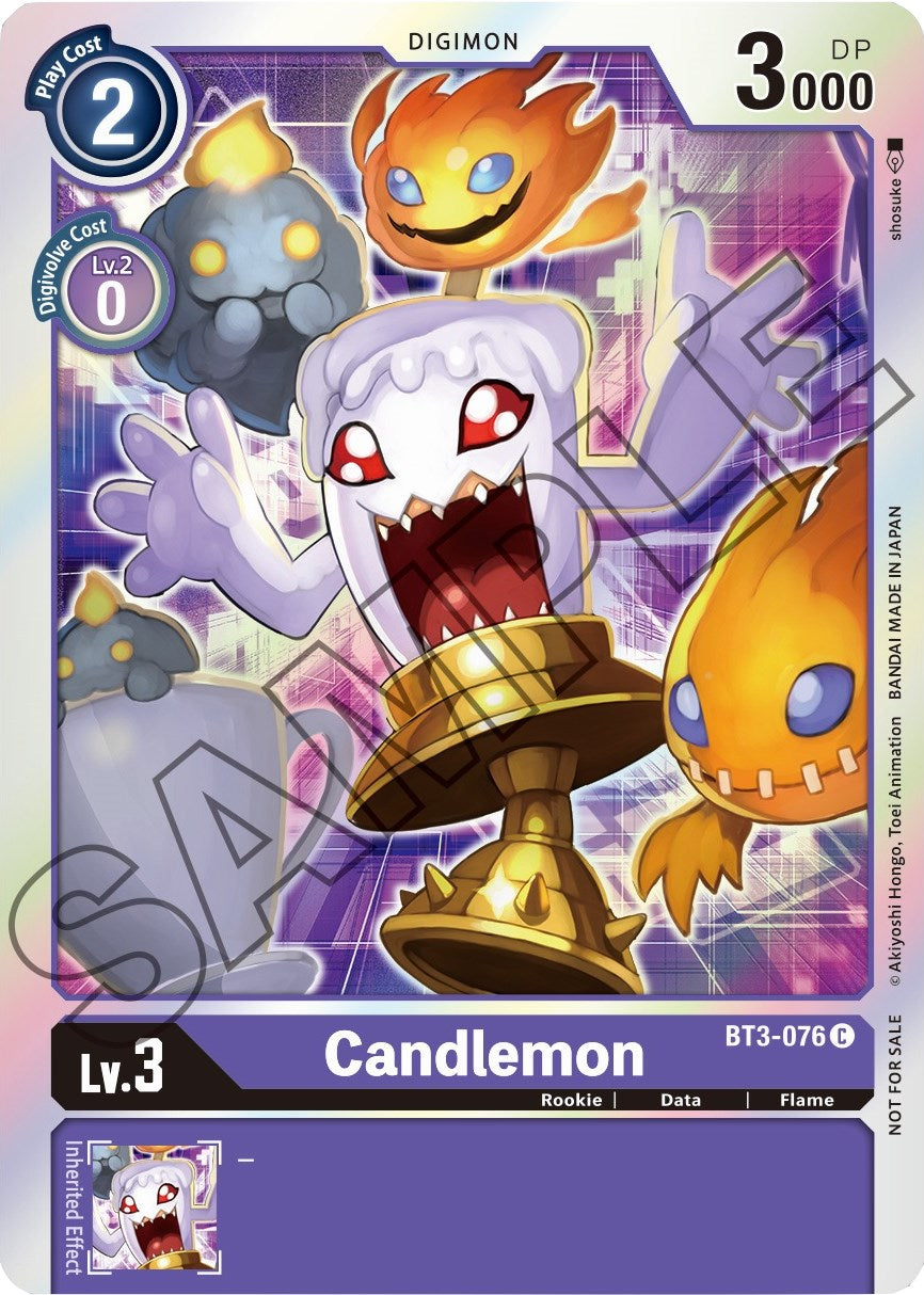 Candlemon [BT3-076] (Event Pack 1) [Release Special Booster Promos] | Clutch Gaming