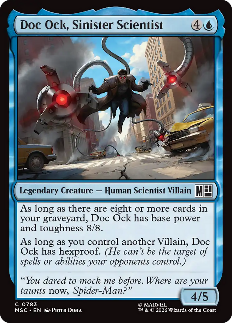 Doc Ock, Sinister Scientist [Marvel Super Heroes Commander] | Clutch Gaming
