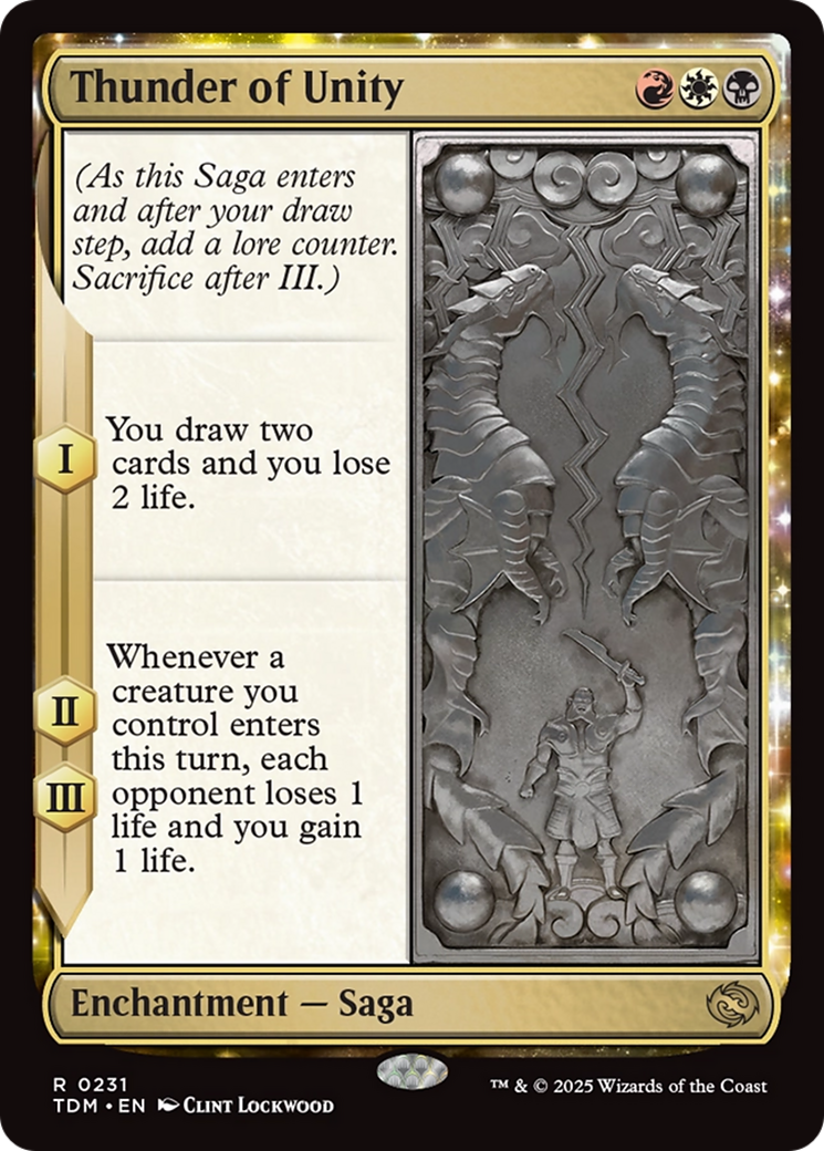 Thunder of Unity [Tarkir: Dragonstorm] | Clutch Gaming