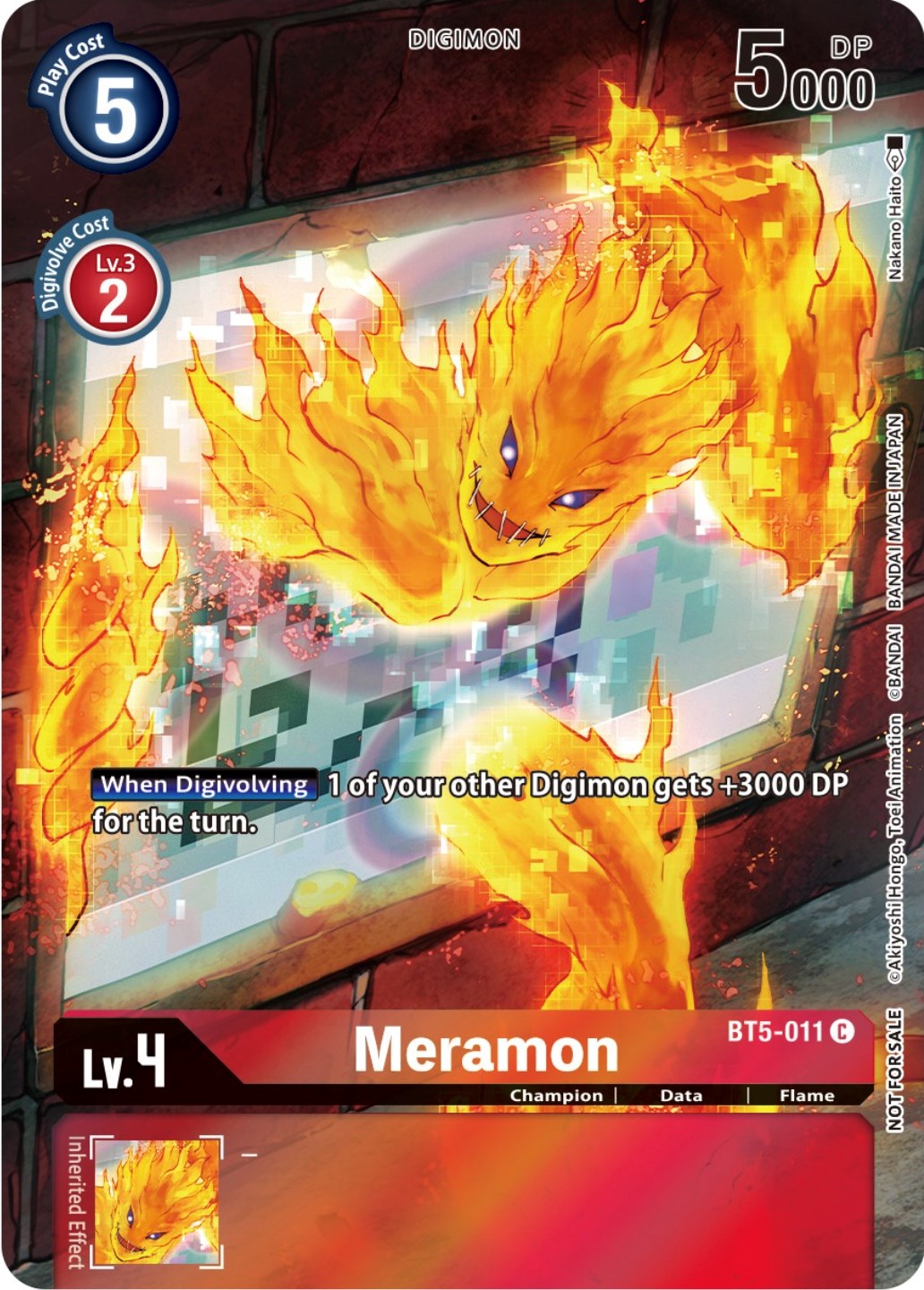 Meramon [BT5-011] (25th Special Memorial Pack) [Battle of Omni Promos] | Clutch Gaming