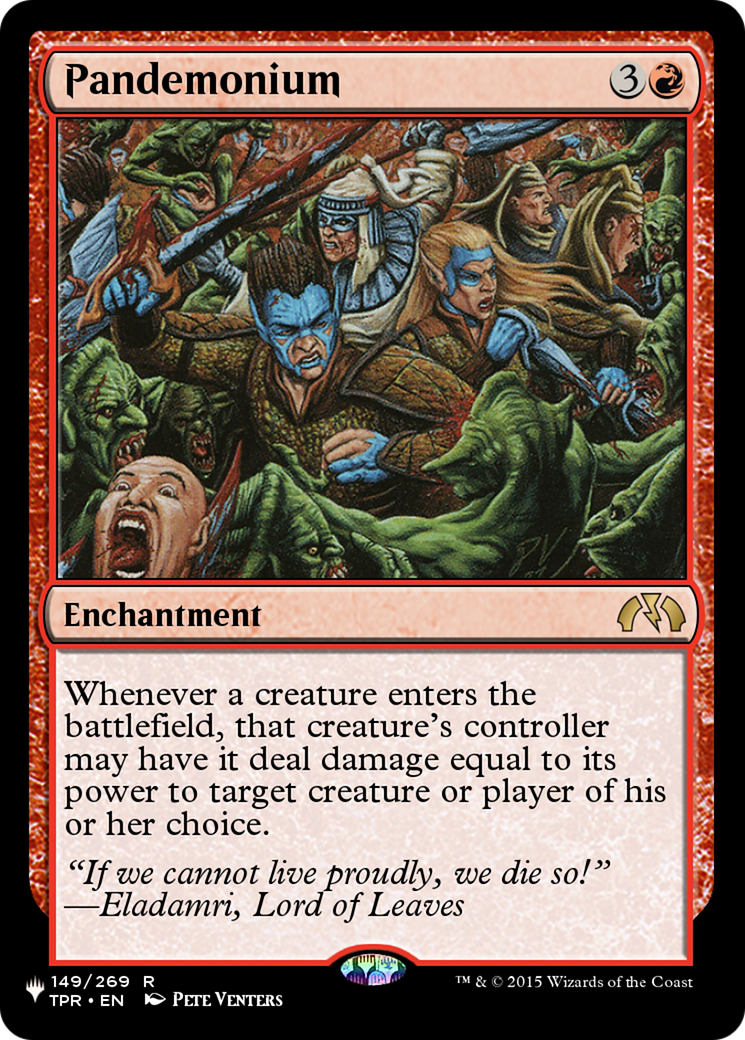 Pandemonium (TPR) [The List Reprints] | Clutch Gaming