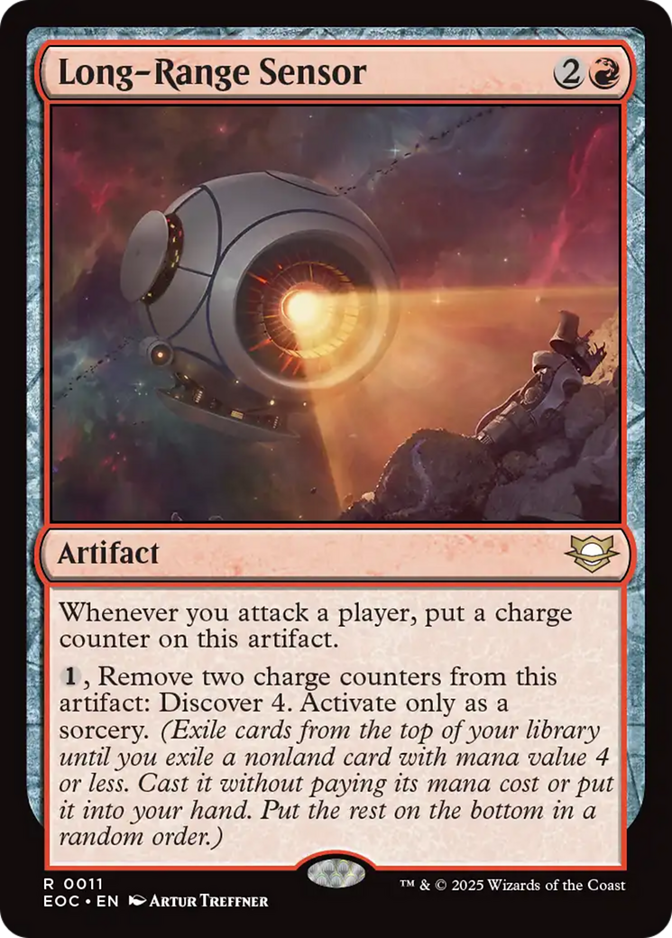 Long-Range Sensor [Edge of Eternities Commander] | Clutch Gaming