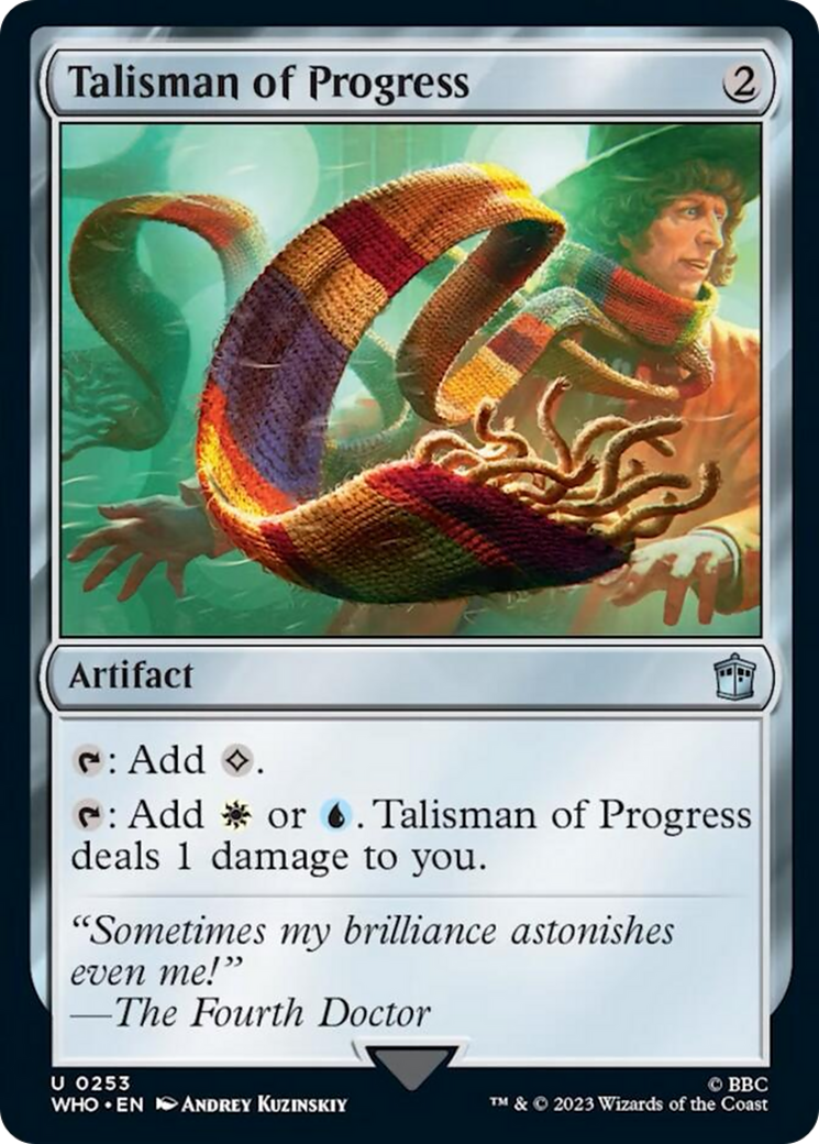 Talisman of Progress [Doctor Who] | Clutch Gaming